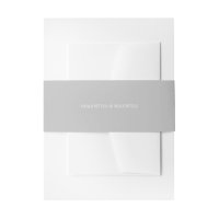 Christian Mariage Stationery Belly Band