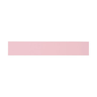 Bandeau De Faire-part Couleur rose pâle