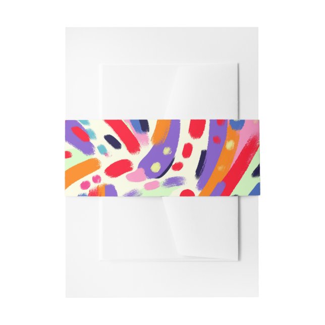 Bandeau De Faire-part Couleurs Viva ! (Devant example)