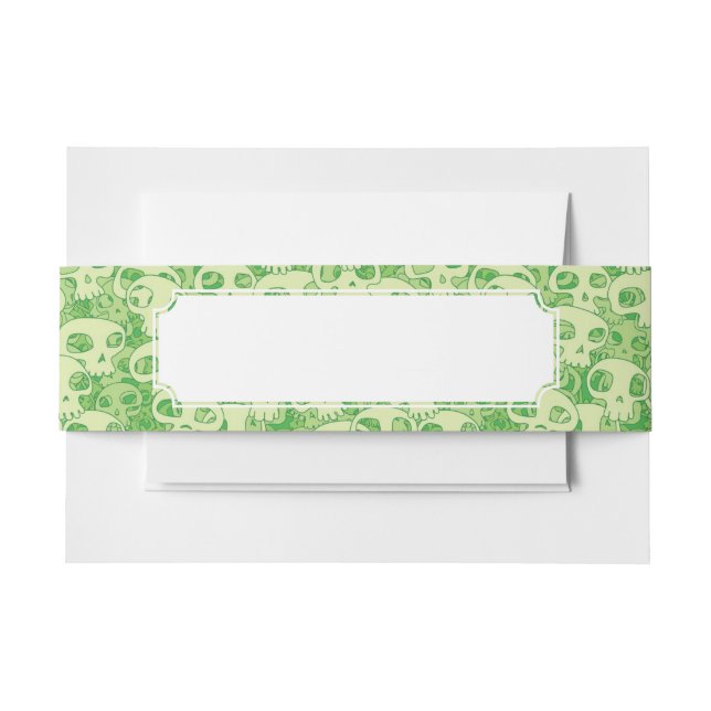 Bandeau De Faire-part Crânes frais (Devant Example)