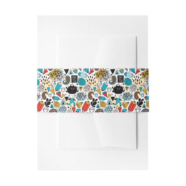 Bandeau De Faire-part Crazy head (Devant example)