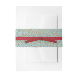 Bandeau De Faire-part Double bande chinoise de ventre de bonheur