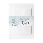 Dusty Eucalyptus Monogramme Mariage