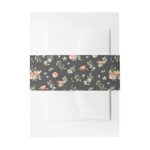 Bandeau De Faire-part Élégant aquarelle verger de citrus mariage bohème