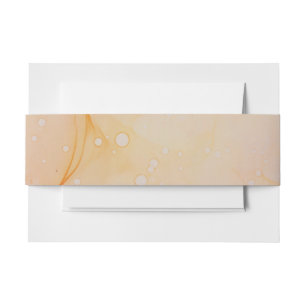 Bandeau De Faire-part Elégant Mariage d'aquarelle corail