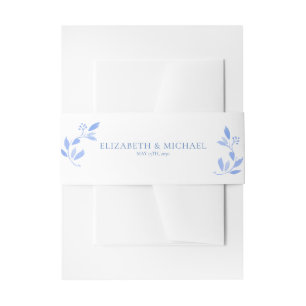 Bandeau De Faire-part Élégant Mariage de la flore française