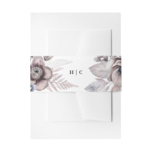 Bandeau De Faire-part Elégant romantique Aquarelle Mariage floral