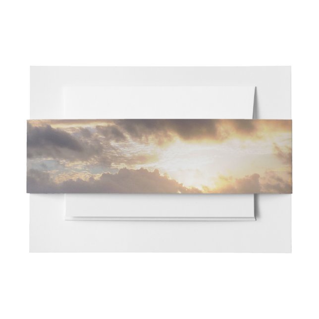 BANDEAU DE FAIRE-PART ENSOLEIL (Devant Example)