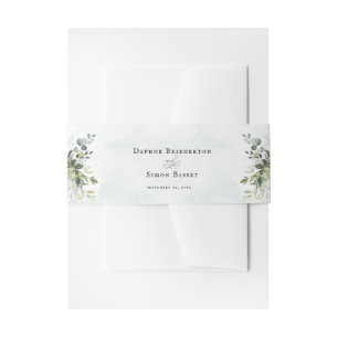 Bandeau De Faire-part Faire-part de mariage de script minimaliste verdoy