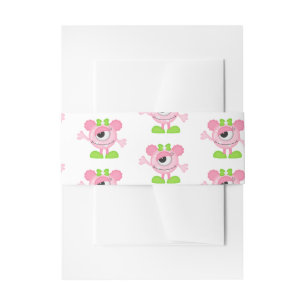 Bandeau De Faire-part Fête à thème Petit Monstre