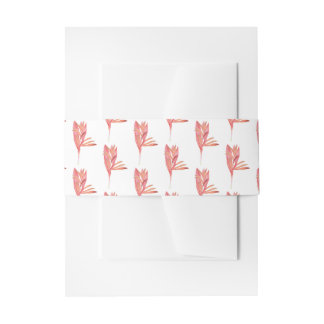 Bandeau De Faire-part Feuillage botanique exotique aquarelle tropical