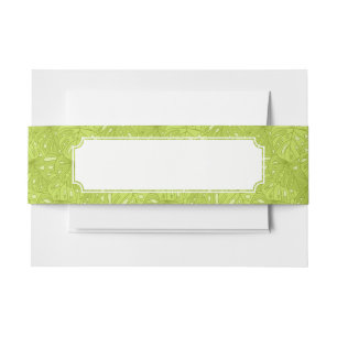 Bandeau De Faire-part Feuille de palmier