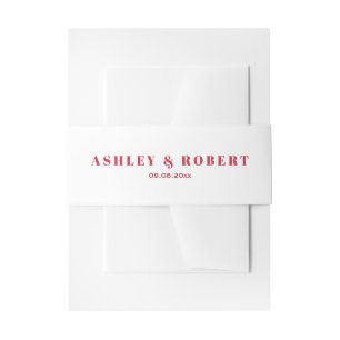 Bandeau De Faire-part Floral Nouveau rose Mariage lumineux et coloré