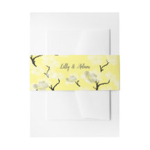 Flores printanières jaunes