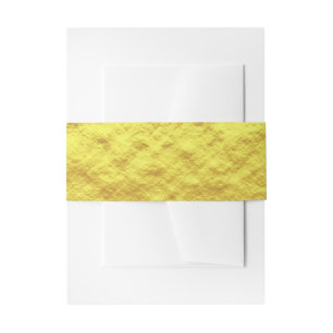 Bandeau De Faire-part Gold Foil élégant mariage blanc Personnaliser tend