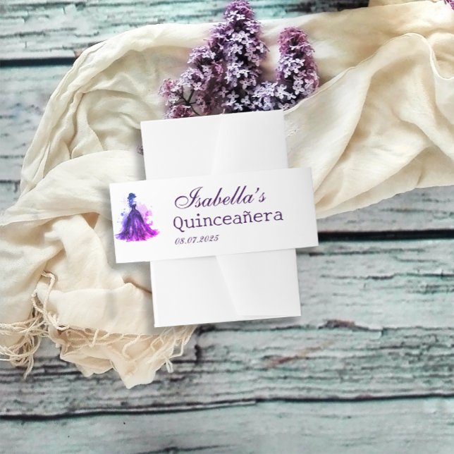 Bandeau De Faire-part Gothique Glam Quince (Créateur téléchargé)