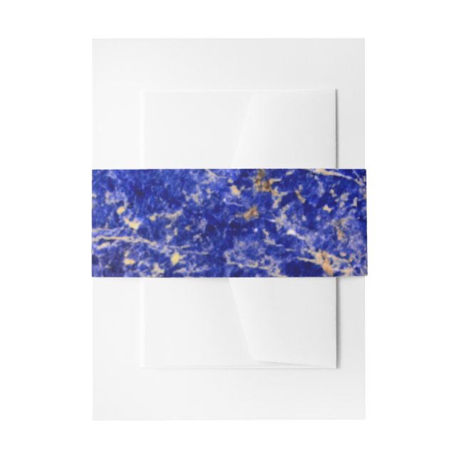 Bandeau De Faire-part Granit bleu, marbre bleu, pierre bleue (Devant example)