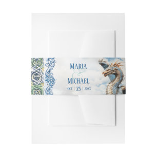 Bandeau De Faire-part Groupe Belly Invitation Dragon Celtique