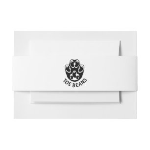 Bandeau De Faire-part Haricots - Haricots noirs