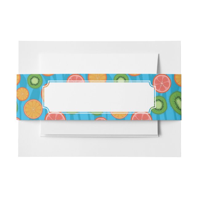 Bandeau De Faire-part Humeur de fruit (Devant Example)