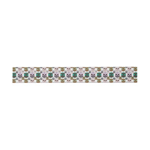 Bandeau De Faire-part Illustrations de hiboux mignons motif