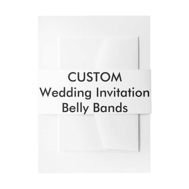 Bandeau De Faire-part Invitation de mariage personnalisée Bandes de vent (Devant example)