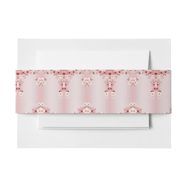 Bandeau De Faire-part Jeux de Mariages à étincelles rose-bleu-vert (Devant Example)