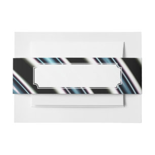 Bandeau De Faire-part Lignes incurvées étroitement d'une fractale