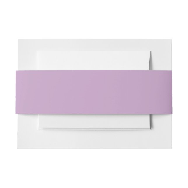 Bandeau De Faire-part Lilac (Devant Example)