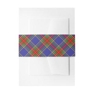 Bandeau De Faire-part MacBeth Tartan Plaid Scottish Motif