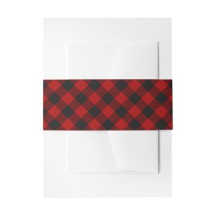 Bandeau De Faire-part MacGregor Roy Buffalo Plaid