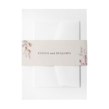 Mariage botanique Dusty Fleur sauvage