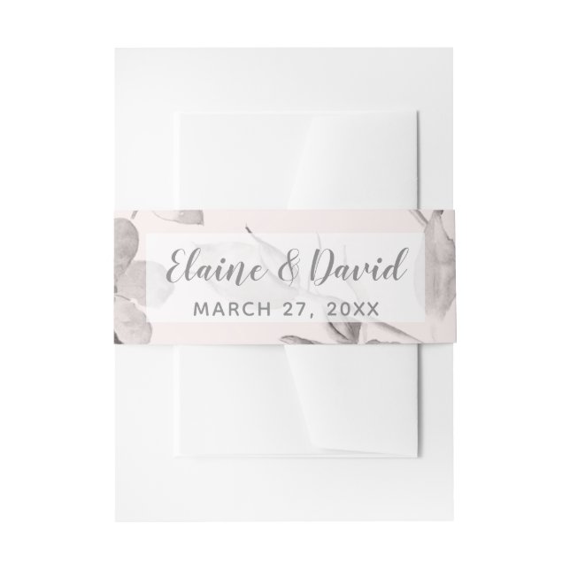 Bandeau De Faire-part Mariage de fleurs sauvages rustiques (Devant example)