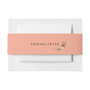 Bandeau De Faire-part Mariage de script minimal et élégant
