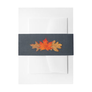 Bandeau De Faire-part Mariage de tableau de bord de l'automne