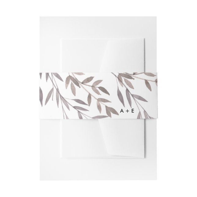 Bandeau De Faire-part Mariage Fleur sauvage (Devant example)