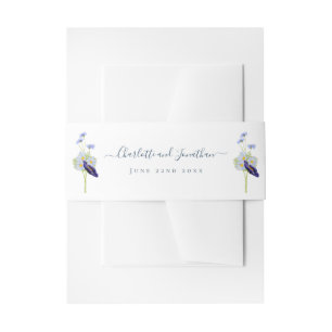 Bandeau De Faire-part Mariage Fleur sauvage simple personnalisé