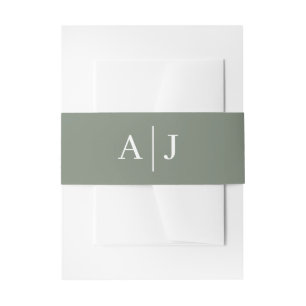 Bandeau De Faire-part Mariage Fleurs Blanches et Verdure