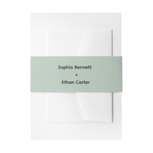 Bandeau De Faire-part Mariage Minimaliste Classique Élégant et Raffiné