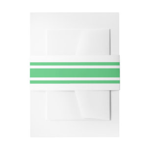 Bandeau De Faire-part Mariage moderne Emerald Green