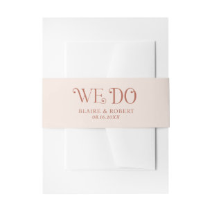 Bandeau De Faire-part Mariage Moderne Neutre de Blaire