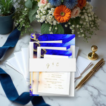 Mariage monogramme blanc minimaliste