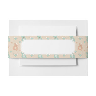 Bandeau De Faire-part Mariage-nounours