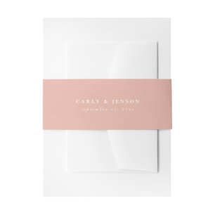 Bandeau De Faire-part Mariage Rose robuste