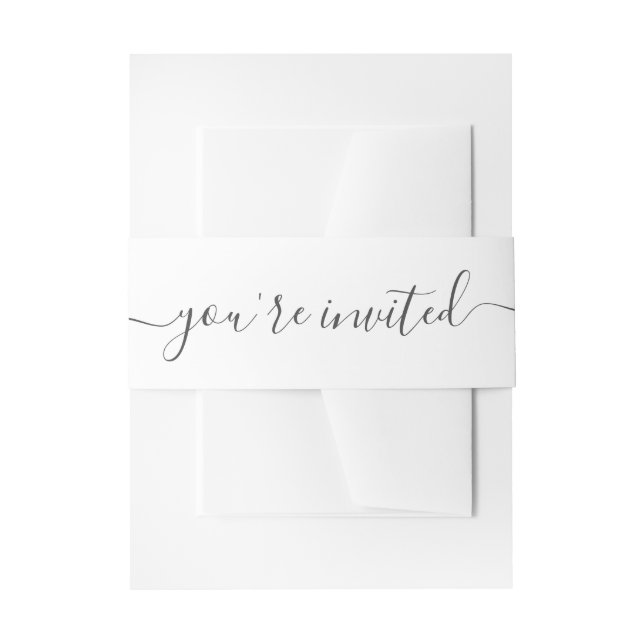 Bandeau De Faire-part Mariage simple (Devant example)