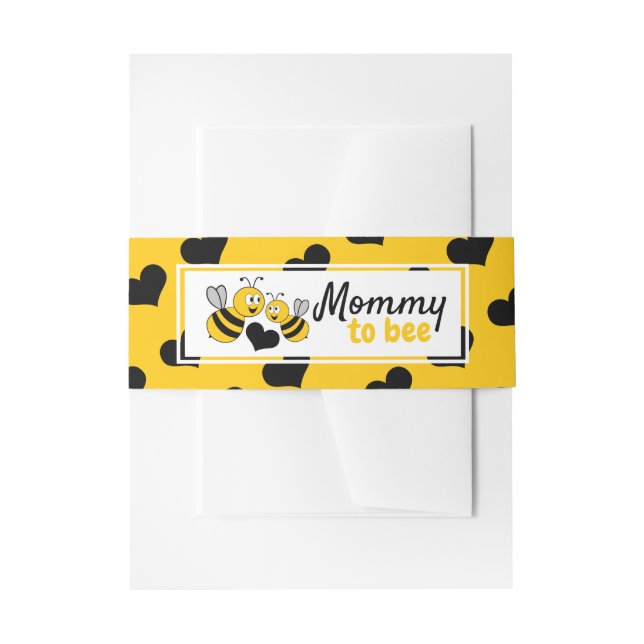 Bandeau De Faire-part Miel Bee, Baby shower (Devant example)