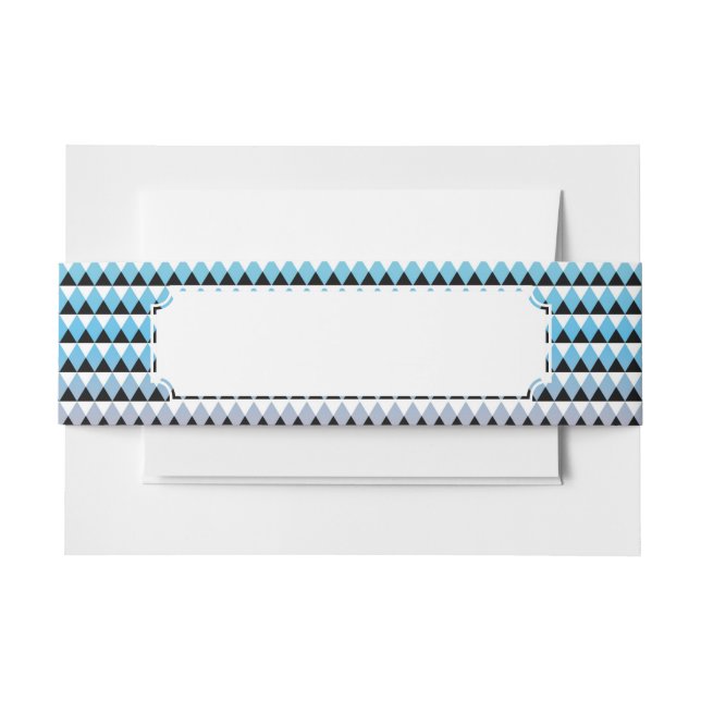 Bandeau De Faire-part Motif aztèque tribal d'Ombre (Devant Example)