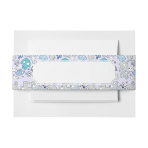 Bandeau De Faire-part Motif de crâne