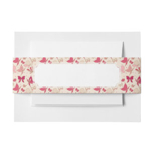 Bandeau De Faire-part motif de papillon 3