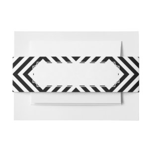 Bandeau De Faire-part Motif de rayures